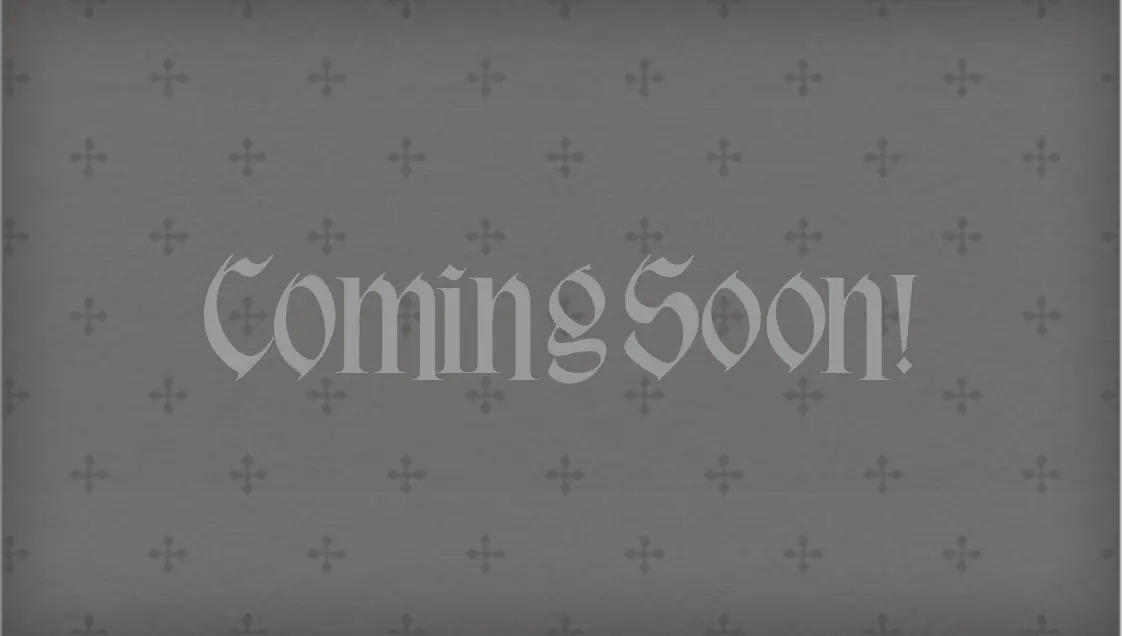 Coming soon!